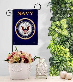 Breeze Decor US Navy garden flag package included