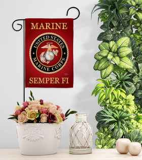 Breeze Decor USMC flag makes a thoughtful gift idea for veterans and families.