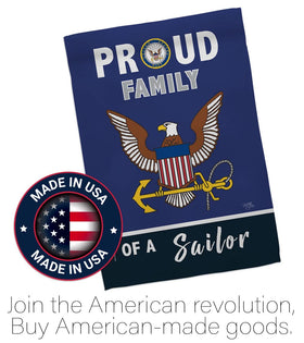 Breeze Decor Weather-resistant 3-layer blockout flag, durable for year-round outdoor use.