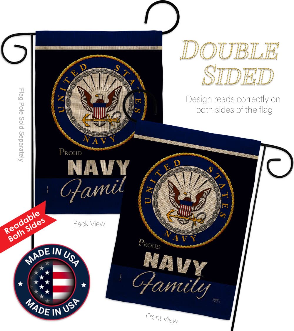 Breeze Decor weather-resistant double burlap flag ready for outdoor use.