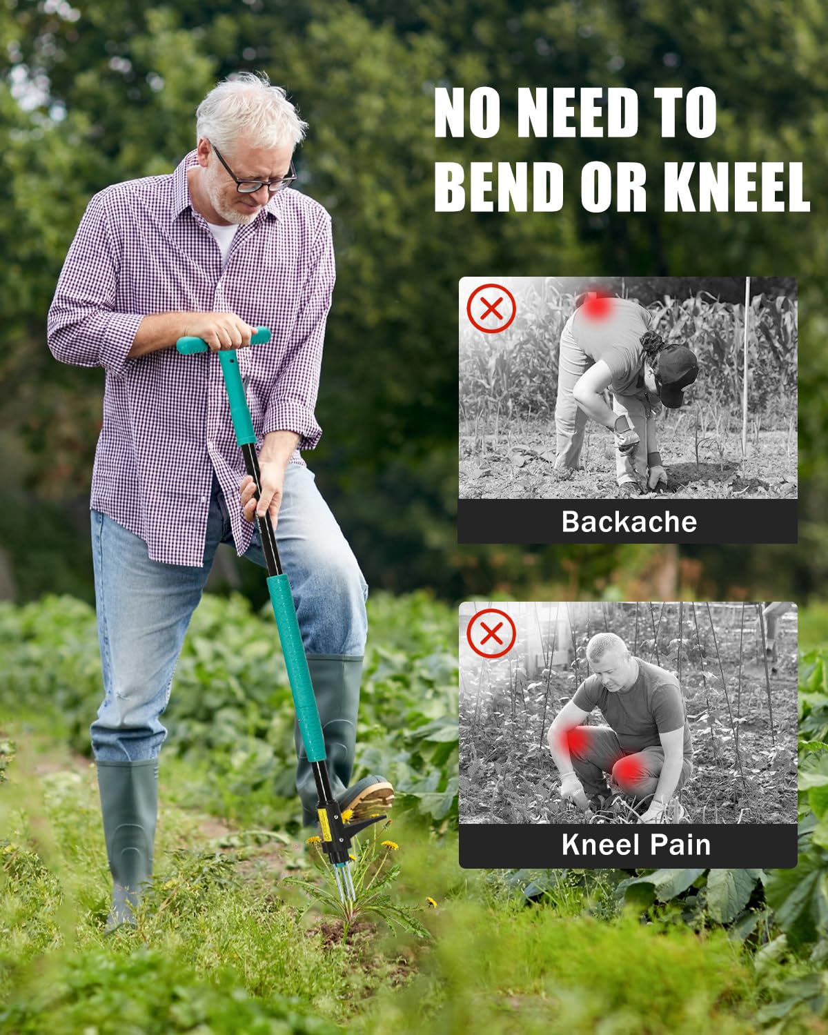 Breeze Touch weed remover handles yard and garden tasks with ease.