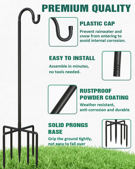 Breeze Touch 7-prongs design ensures higher stability for outdoor displays.