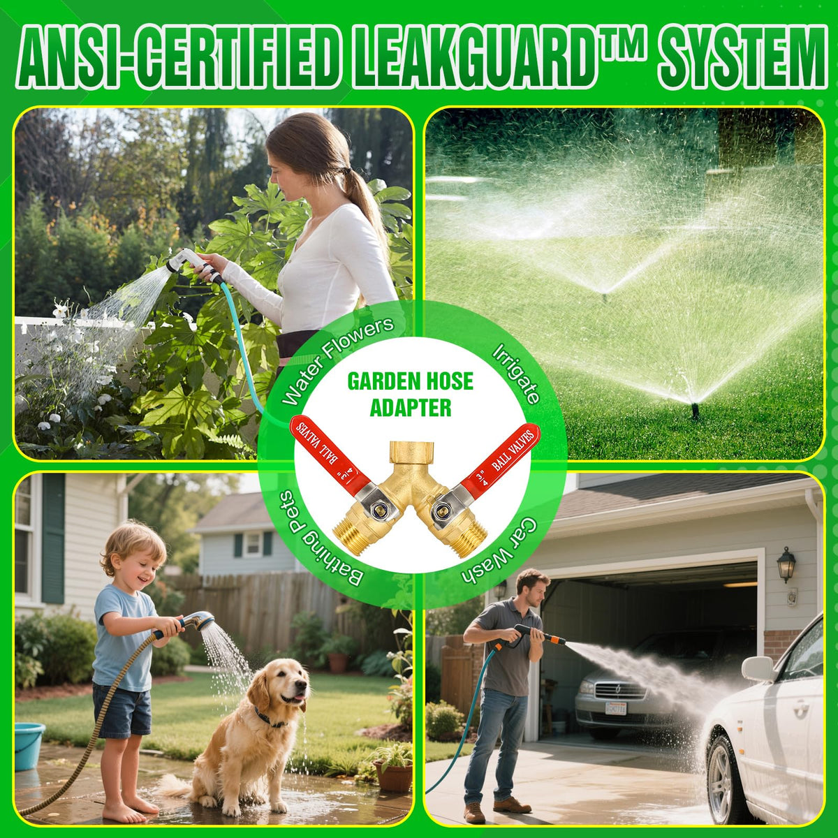 PTFE-wrapped threads provide a secure, leak-proof seal over time
