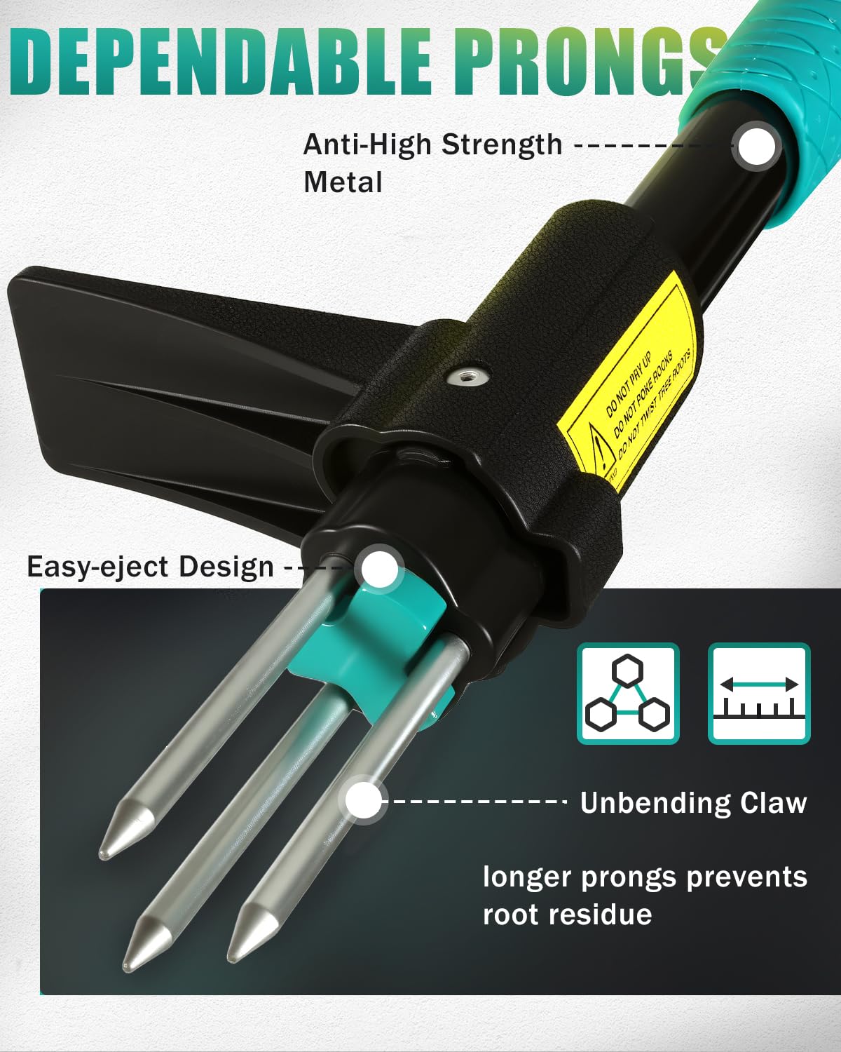 Breeze Touch stand-up weed puller keeps you upright while removing stubborn weeds.