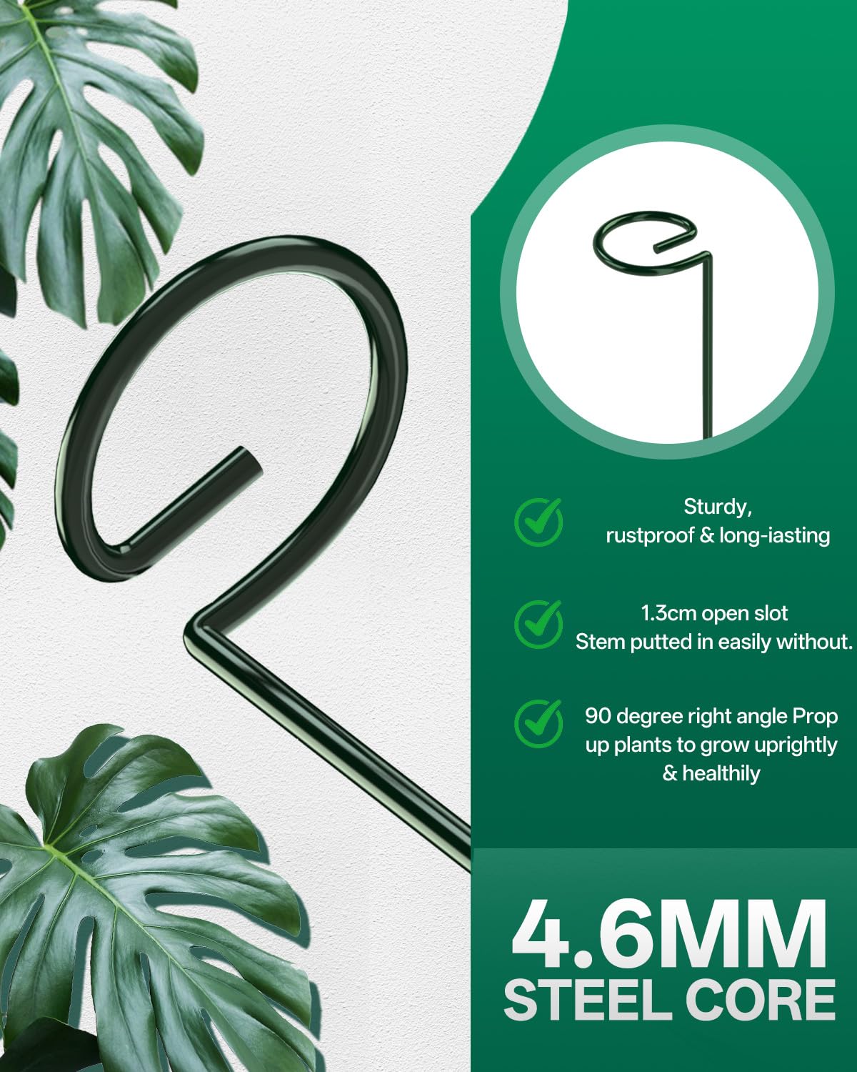 Breeze Touch soft twist ties 15 pack secure stems gently for stable growth.