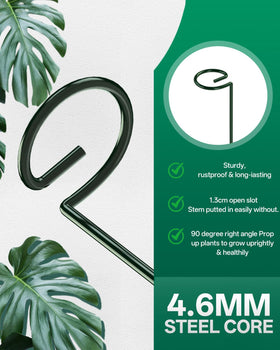Breeze Touch soft twist ties 15 pack secure stems gently for stable growth.