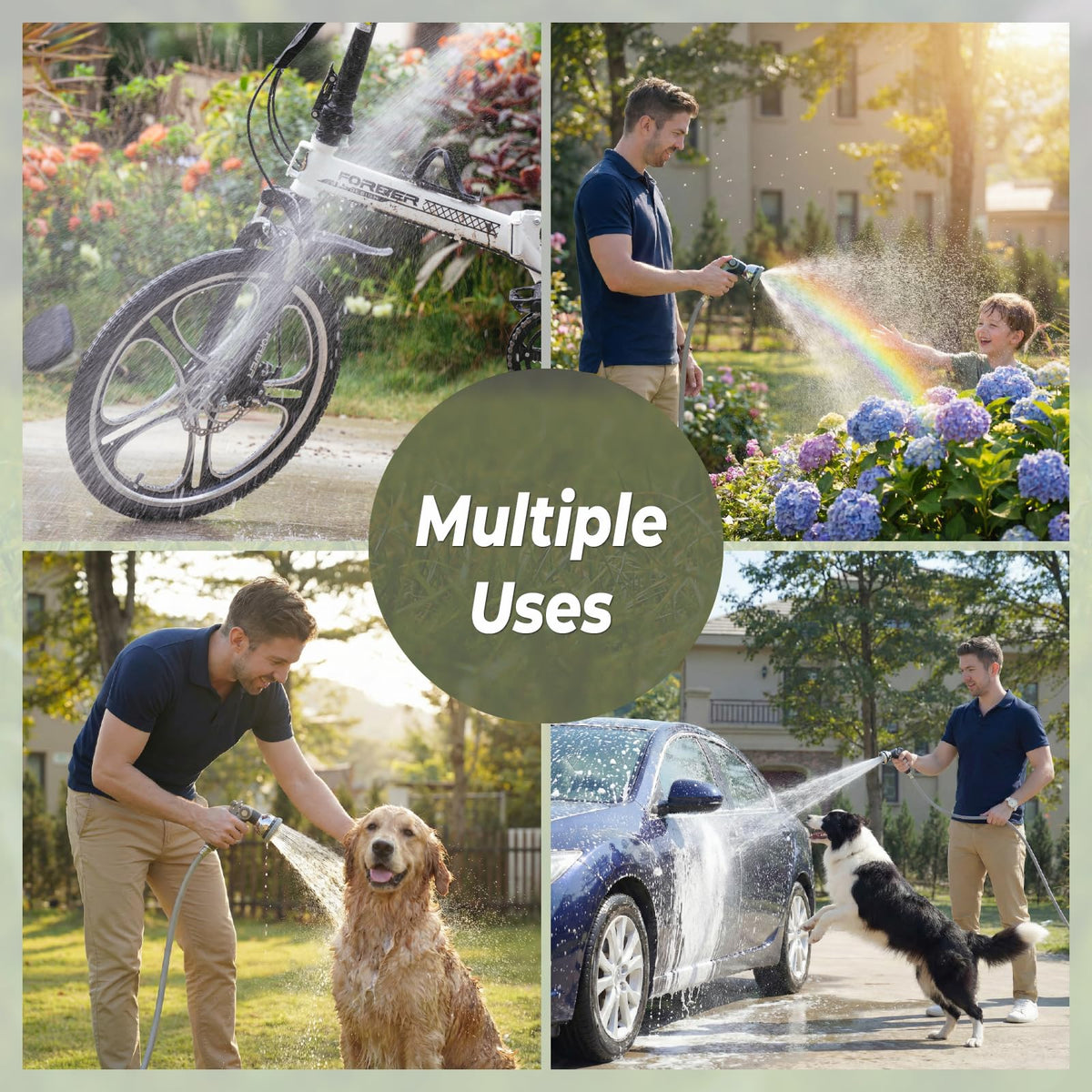 BreezeReel complete outdoor watering system for versatile tasks
