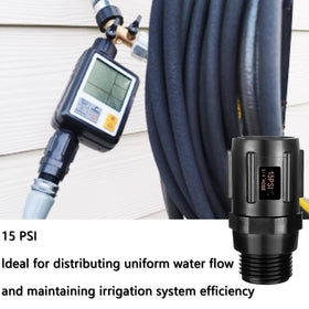 Breezliy sprinkler zone retrofit regulator enables controlled, low-pressure delivery.