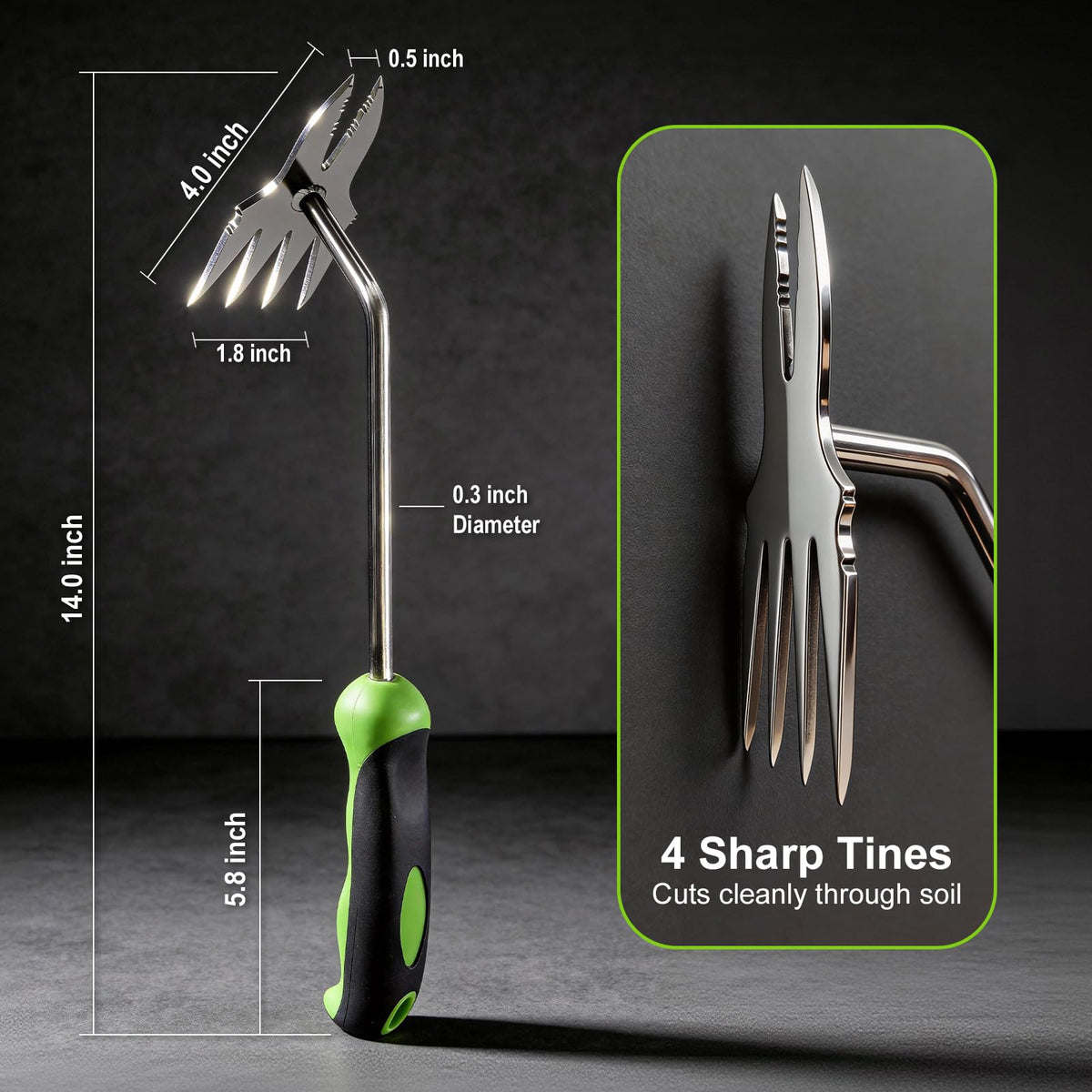 BREWIN TOOLS ideal for lawn, garden beds, and yard weeding tasks