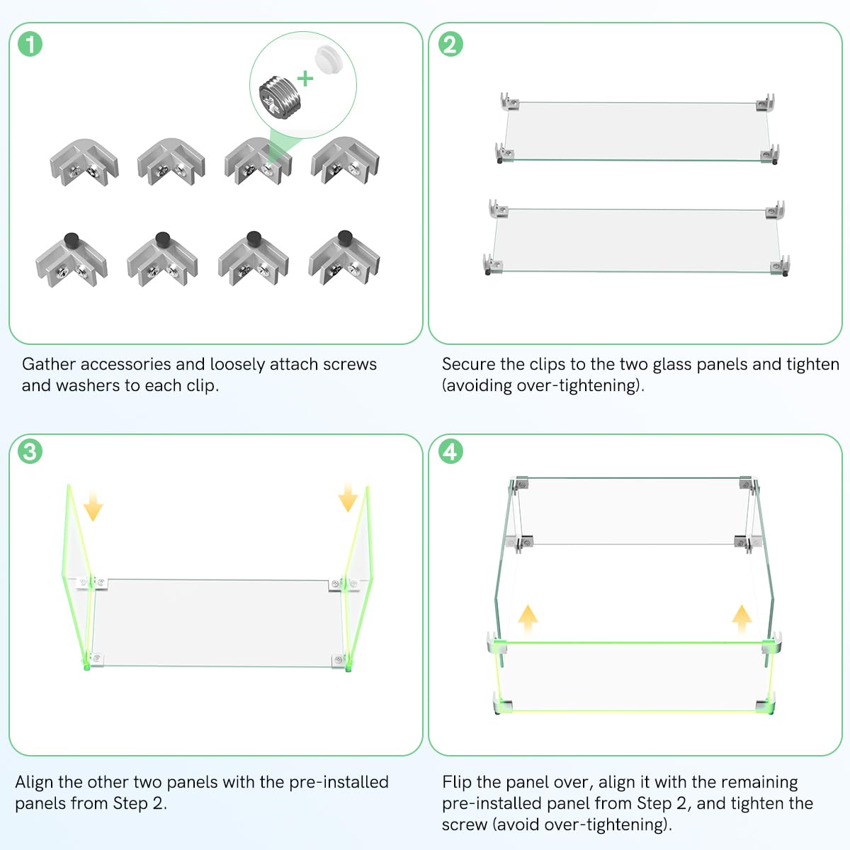 Includes hardware and clear instructions for easy installation.