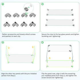 Includes hardware and clear instructions for easy installation.