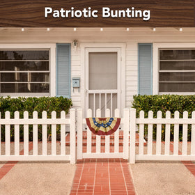 Briarwood Lane double-stitched panels ensure lasting durability for displays.