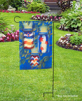 Briarwood Lane garden flag holder with welded joints for durable, maintenance-free setup.