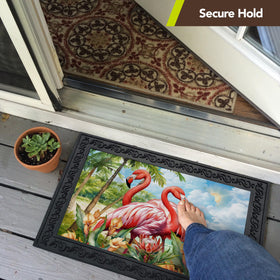 Briarwood Lane rubber texture highlights durable construction for busy entryways