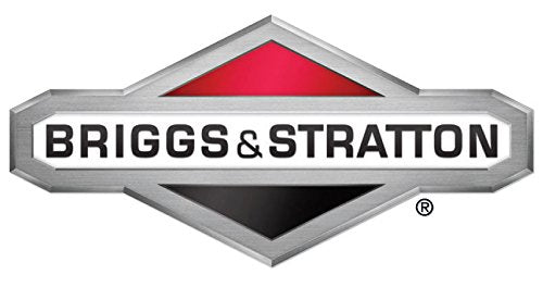 Briggs & Stratton 492932 oil filter installed in a lawn mower for reliable lubrication.