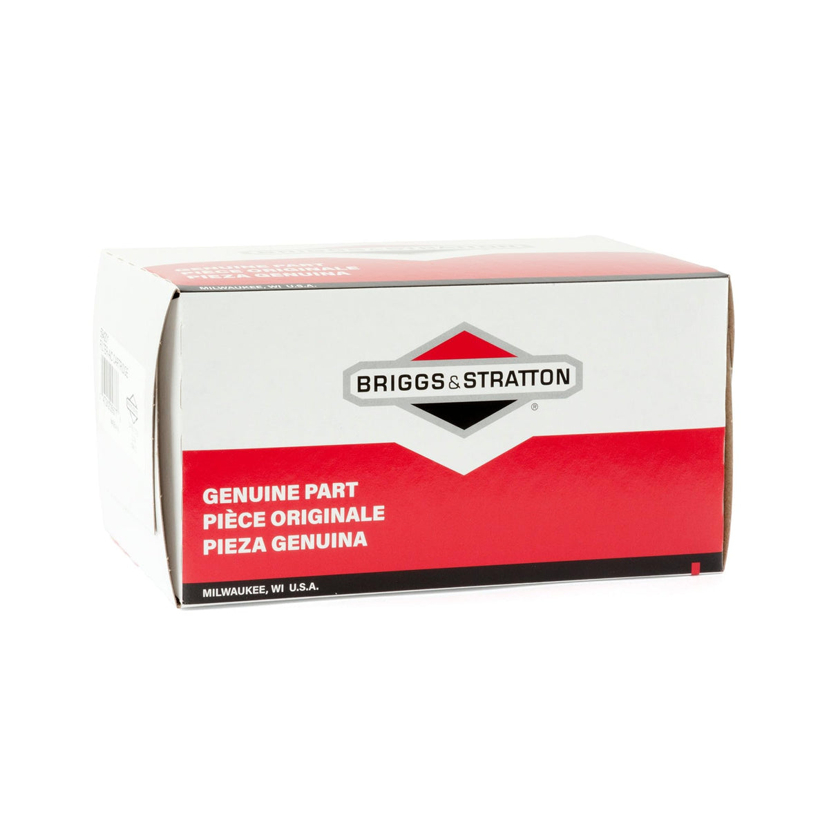 Briggs & Stratton 594201 air filter side view highlighting shape