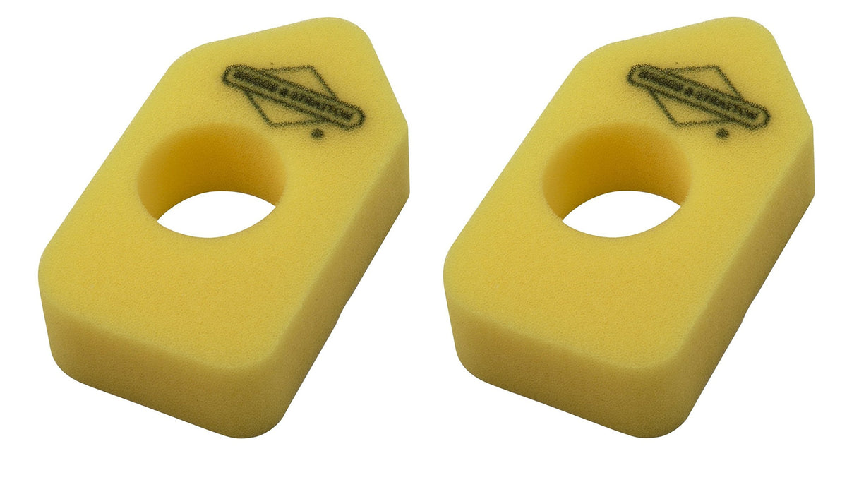 Briggs & Stratton 698369 foam air filter elements pack protects engine from dirt and debris.