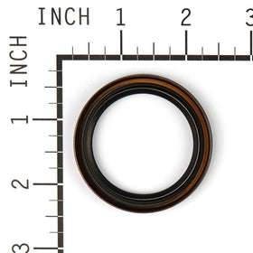 Briggs & Stratton 795387 oil seal installed in engine area demonstrates proper seal