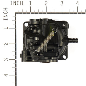 Briggs and Stratton 799584 carburetor, black close-up metal plate, durable build