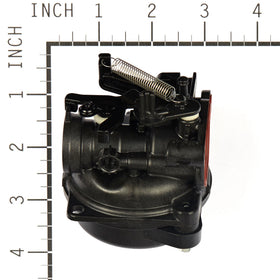 Briggs and Stratton 799584 carburetor, black side view, precise fuel delivery
