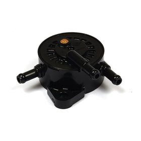 Briggs & Stratton 808656 fuel pump on engine for reliable fuel delivery.