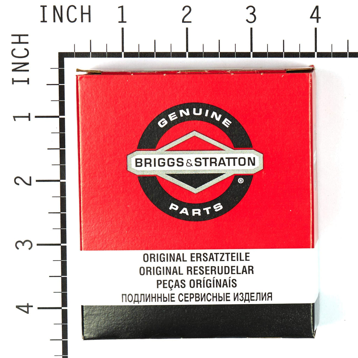 Briggs & Stratton genuine parts packaging highlighting OEM quality and fit.