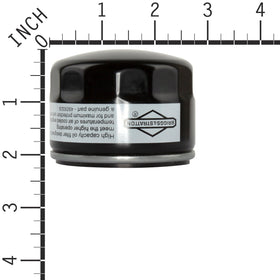Briggs & Stratton oil filter threads and seal focus for leak-free installation.
