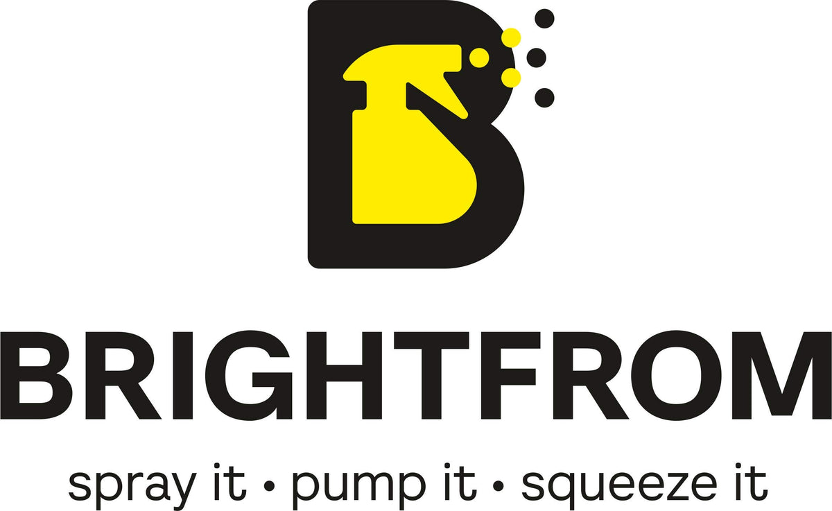BRIGHTFROM garden-and-plant-solution-bottle helps apply irrigation and plant care solutions.