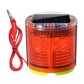 Briidea electric fence indicator light front view showing status signal