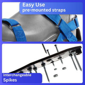Briliantwerk adjustable straps close-up showing secure, durable fastening