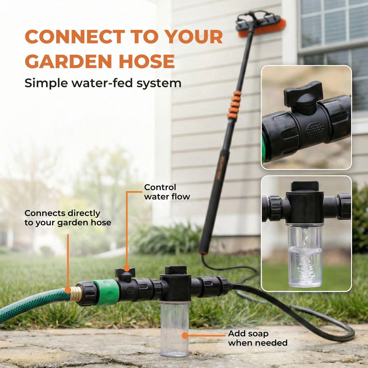 Briliantwerk Heavy-Duty Cleaning Kit for durable outdoor use