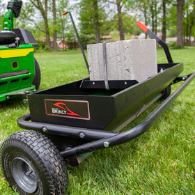 Brinly 132-tine-tips-perforation provides air, water, and nutrient access to the roots.