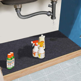 Brinman deck protection mat stops sauce and grease across patio.