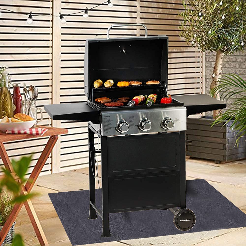 Brinman 4mm thick grill mat offers durable protective layer
