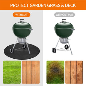 Brinman Solo Stove accessories mat protects surfaces during outdoor cooking