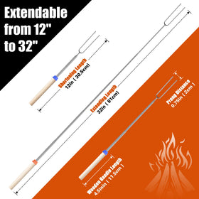 BRIOUT sticks with colorful tips help identify yours during gatherings