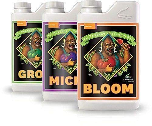 BRIRILINE Grow Micro Bloom bundle 1L nutrients for hydroponic growth