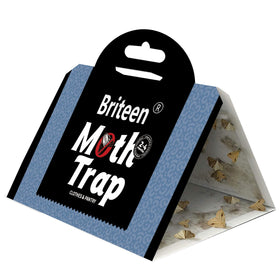 Briteen moth traps box ready for safe, chemical-free moth control in pantry and closet.