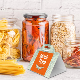 Briteen pantry moth traps 10-pack in-closet suitable for clothes moth prevention.