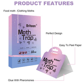 Briteen traps laid flat for quick, simple deployment.