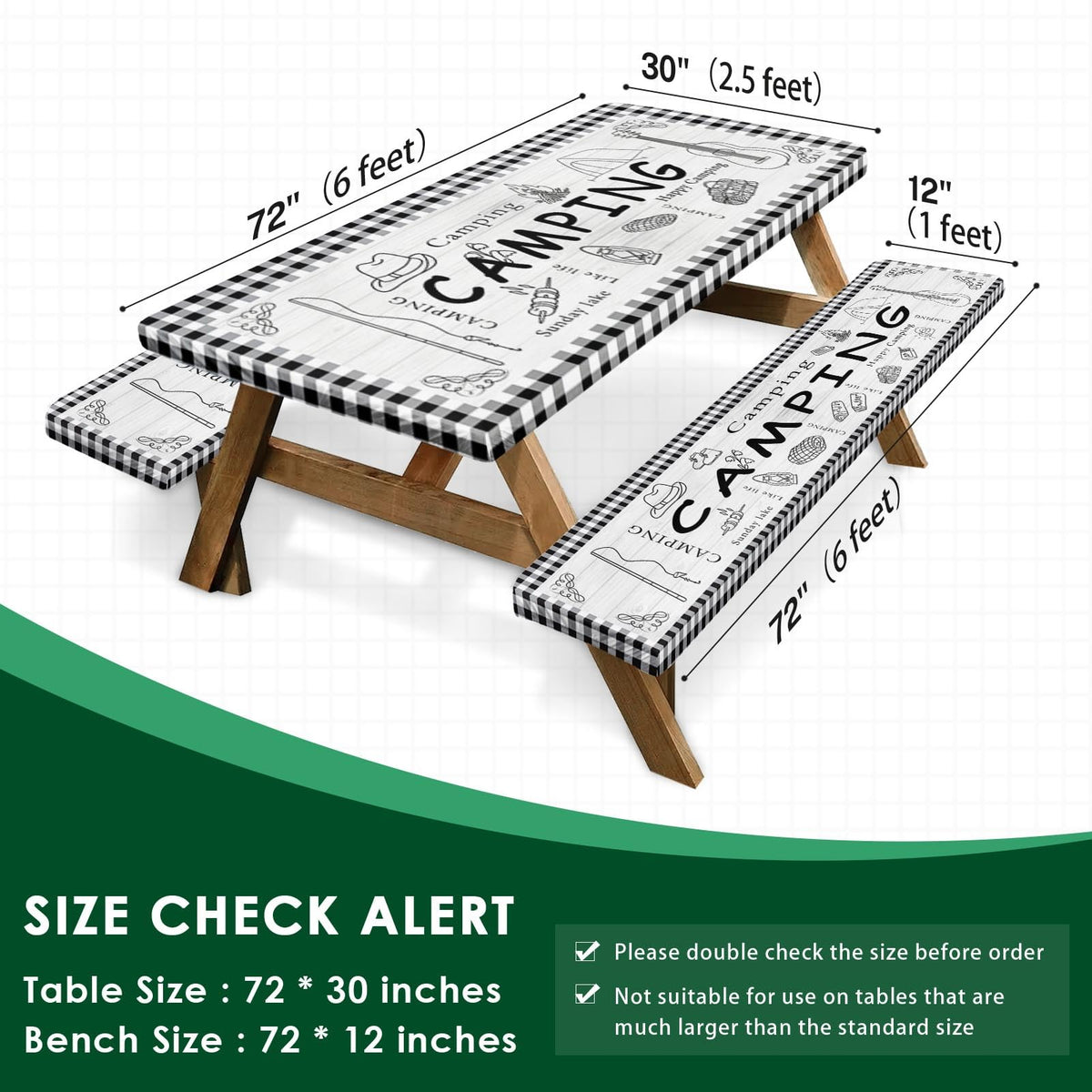 Britown bench covers elastic-fit protect seating on any outdoor surface.