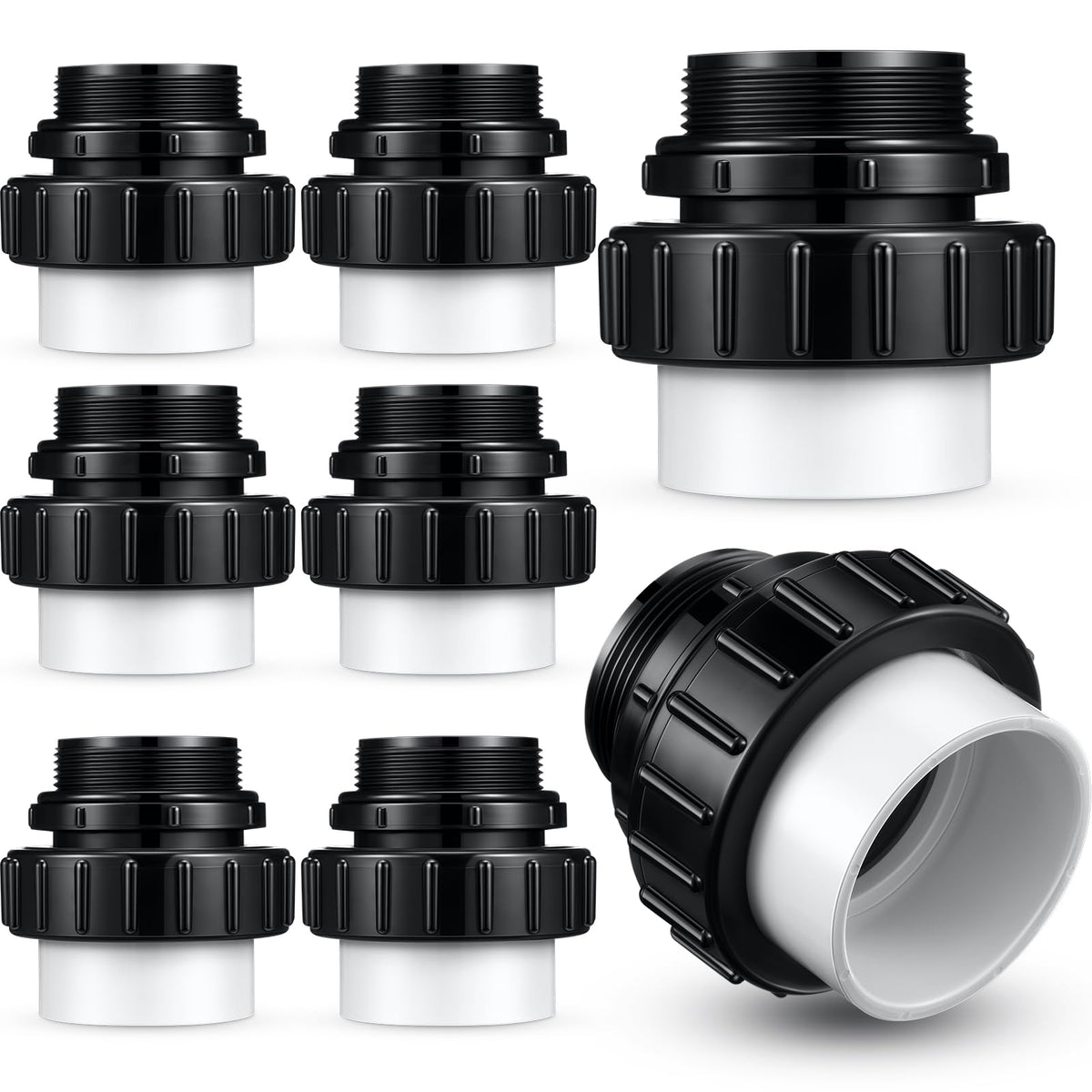 Briwooody hi temp unions collection showing durable pool pump fittings for reliable connections
