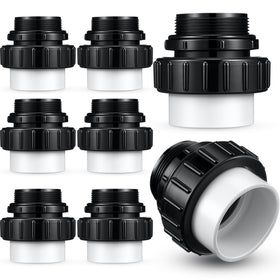Briwooody hi temp unions collection showing durable pool pump fittings for reliable connections