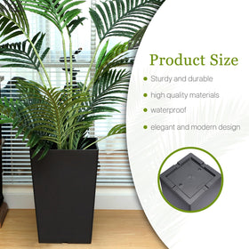 Briwooody set2 drainage holes help prevent overwatering in pots.