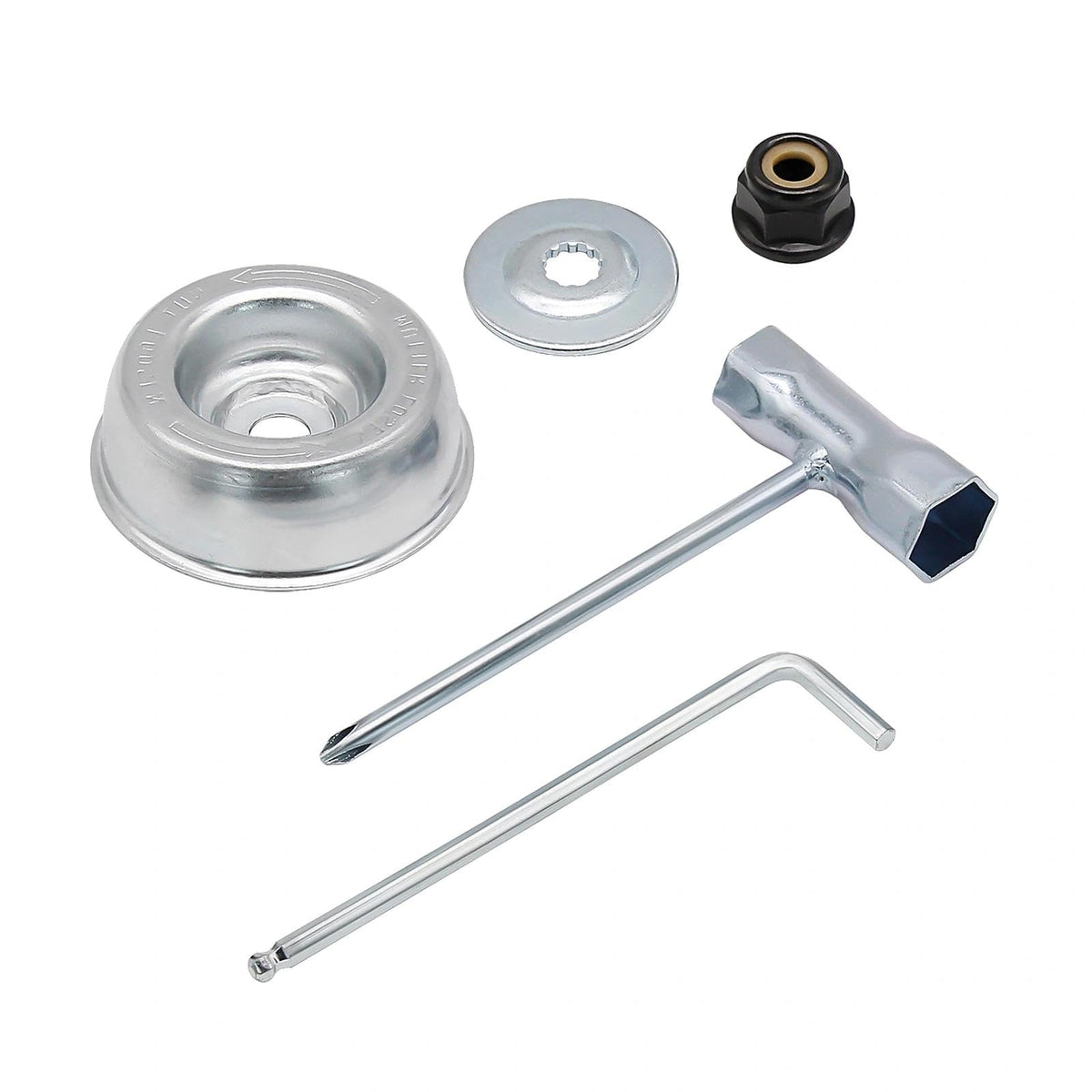 Brlyeeanze Blade Adapter Attachment for Stihl FS55 ensures secure fit during trimming
