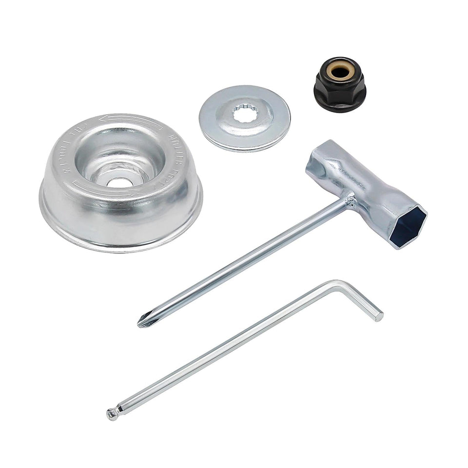 Brlyeeanze Blade Adapter Attachment for Stihl FS55 ensures secure fit during trimming