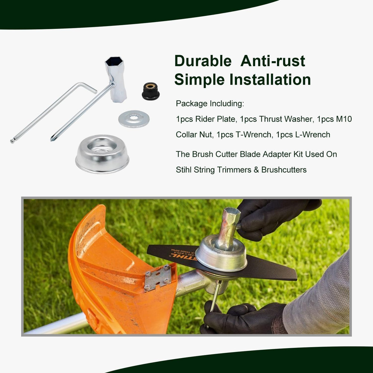 Brlyeeanze Packaging shows complete kit for easy daily upkeep