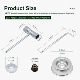 Brlyeeanze Maintenance kit supports routine garden trimming and lawn care