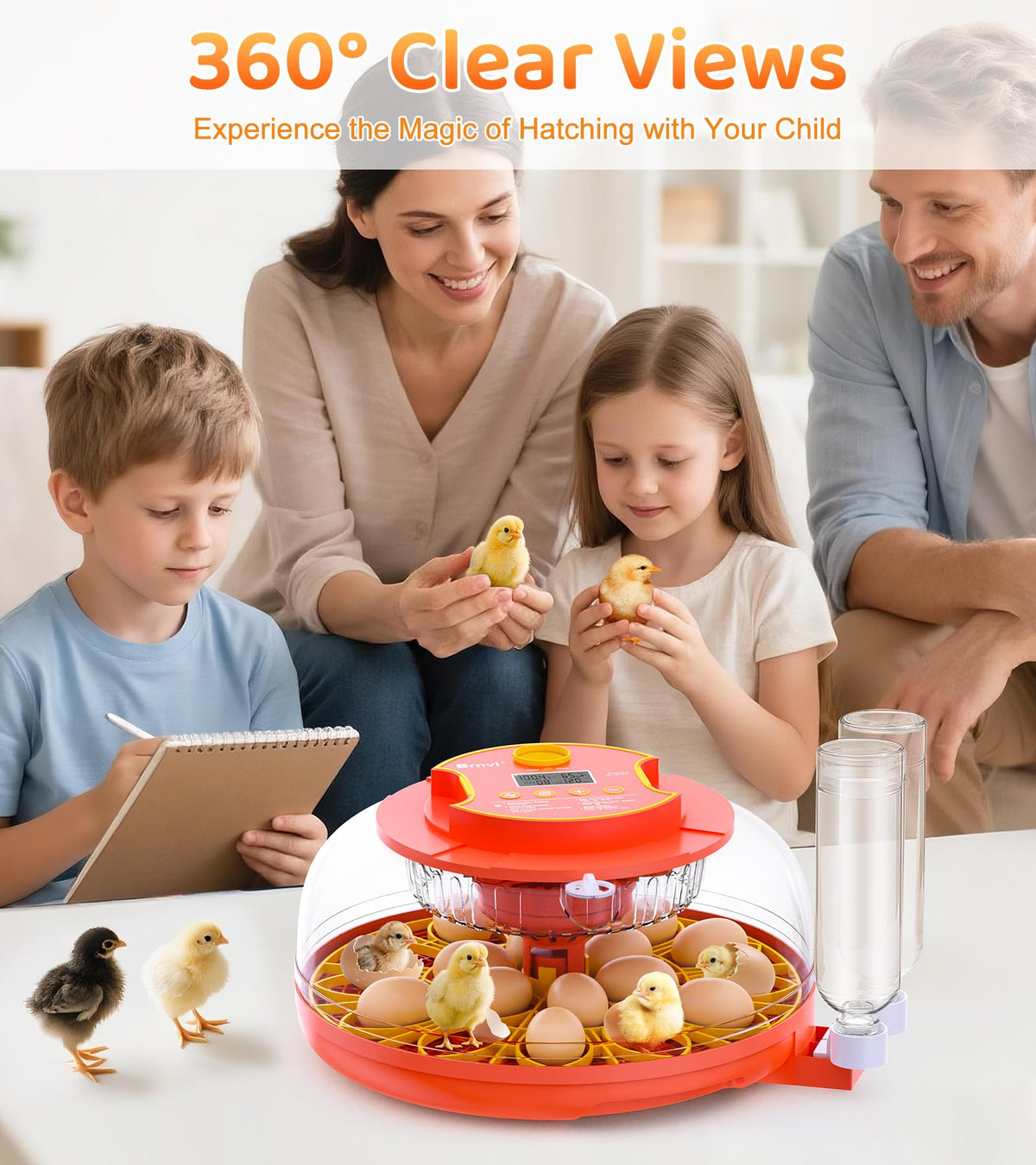 Brnvl humidity control system maintains stable environment for eggs.