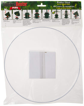 Weather Guard installed on Squirrel Buster Plus for quick outdoor protection.